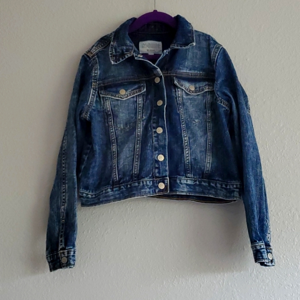 Gymboree Jean jacket girls size L (10-12)